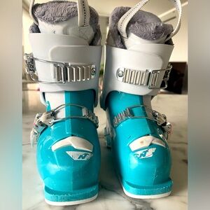 Nordica Kids Ski Boots J2 - Blue and Gray